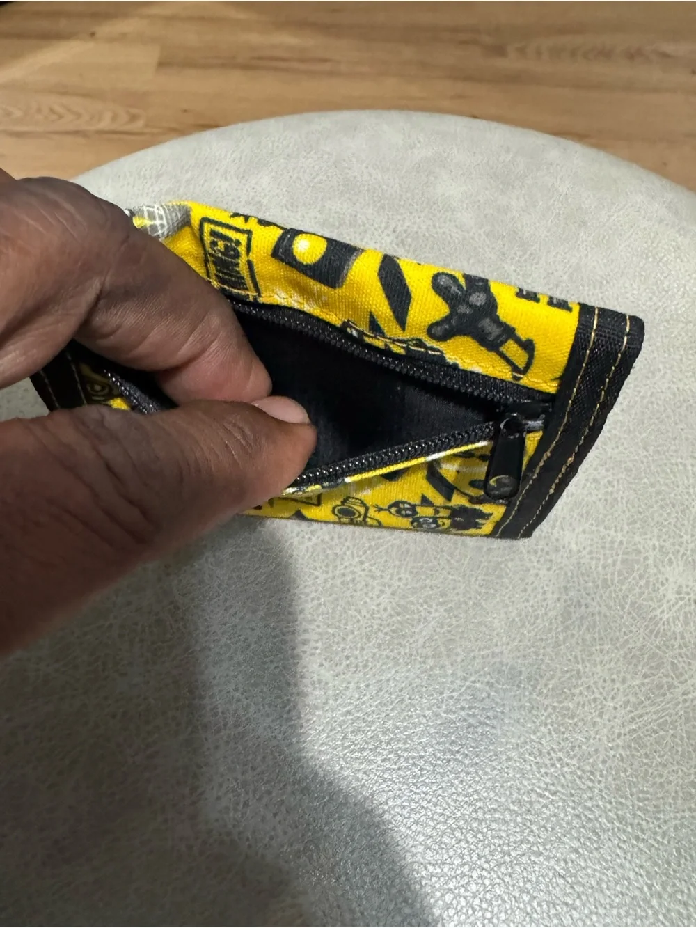 Minion villian Con Yellow and black Minions wallet